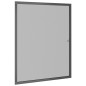 vidaXL Mosquitera para ventanas gris antracita 100x120 cm