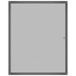 vidaXL Mosquitera para ventanas gris antracita 100x120 cm