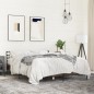 vidaXL Estructura cama madera ingeniería metal marrón roble 160x200 cm vidaXL Estructura cama madera ingeniería metal marrón roble 160x200 cm