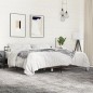 vidaXL Estructura cama madera ingeniería metal marrón roble 180x200 cm
