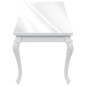 vidaXL Mesa de comedor blanco brillante 179x89x81 cm vidaXL Mesa de comedor blanco brillante 179x89x81 cm