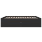 vidaXL Estructura de cama madera de ingeniería negra 200x200 cm vidaXL Estructura de cama madera de ingeniería negra 200x200 cm