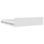 vidaXL Estructura cama con cajones madera ingeniería blanca 180x200 cm vidaXL Estructura cama con cajones madera ingeniería blanca 180x200 cm