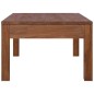 vidaXL Mesa de centro de madera maciza de teca 110x60x40 cm vidaXL Mesa de centro de madera maciza de teca 110x60x40 cm