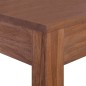 vidaXL Mesa de centro de madera maciza de teca 110x60x40 cm vidaXL Mesa de centro de madera maciza de teca 110x60x40 cm