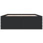vidaXL Estructura de cama madera de ingeniería negra 135x190 cm vidaXL Estructura de cama madera de ingeniería negra 135x190 cm