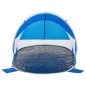 vidaXL Tienda de playa pop-up impermeable azul vidaXL Tienda de playa pop-up impermeable azul