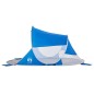vidaXL Tienda de playa pop-up impermeable azul vidaXL Tienda de playa pop-up impermeable azul