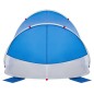 vidaXL Tienda de playa pop-up impermeable azul vidaXL Tienda de playa pop-up impermeable azul