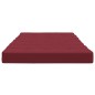 vidaXL Cojines para tumbona 2 uds tela Oxford rojo tinto vidaXL Cojines para tumbona 2 uds tela Oxford rojo tinto