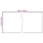 vidaXL Toldo para balcón ratán sintético gris antracita 600x90 cm vidaXL Toldo para balcón ratán sintético gris antracita 600x90 cm