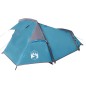 vidaXL Tienda de campaña túnel para 2 personas impermeable azul vidaXL Tienda de campaña túnel para 2 personas impermeable azul