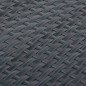 vidaXL Toldo para balcón ratán sintético gris antracita 1000x80 cm vidaXL Toldo para balcón ratán sintético gris antracita 1000x80 cm