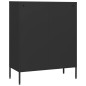 vidaXL Armario de cajones de acero negro 80x35x101,5 cm vidaXL Armario de cajones de acero negro 80x35x101,5 cm