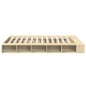 vidaXL Estructura de cama madera de ingeniería roble Sonoma 140x200 cm vidaXL Estructura de cama madera de ingeniería roble Sonoma 140x200 cm