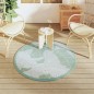 vidaXL Alfombra de exterior PP verde Ø120 cm vidaXL Alfombra de exterior PP verde Ø120 cm