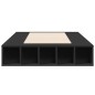 vidaXL Estructura de cama madera de ingeniería negra 90x200 cm vidaXL Estructura de cama madera de ingeniería negra 90x200 cm