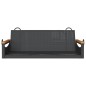 vidaXL Banco columpio de ratán sintético negro 109x62x40 cm vidaXL Banco columpio de ratán sintético negro 109x62x40 cm