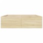vidaXL Estructura de cama madera de ingeniería roble Sonoma 160x200 cm vidaXL Estructura de cama madera de ingeniería roble Sonoma 160x200 cm