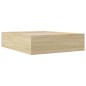 vidaXL Estructura de cama madera de ingeniería roble Sonoma 160x200 cm vidaXL Estructura de cama madera de ingeniería roble Sonoma 160x200 cm