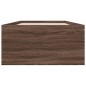 vidaXL Estructura de cama madera de ingeniería roble marrón 75x190 cm vidaXL Estructura de cama madera de ingeniería roble marrón 75x190 cm
