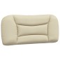 vidaXL Cama con colchón tela color crema 90x190 cm vidaXL Cama con colchón tela color crema 90x190 cm