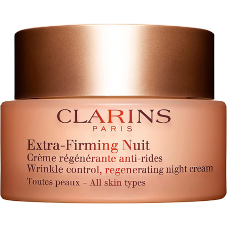 Clarins - Extra-Firming Crema Antiarrugas de Noche para todo tipo de pieles, 50 ml
