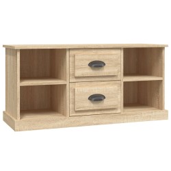 vidaXL Mueble para TV madera contrachapada roble Sonoma 99,5x35,5x48cm