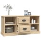 vidaXL Mueble para TV madera contrachapada roble Sonoma 99,5x35,5x48cm vidaXL Mueble para TV madera contrachapada roble Sonoma 99,5x35,5x48cm