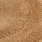 vidaXL Alfombra de área trenzada a mano redonda yute 120 cm vidaXL Alfombra de área trenzada a mano redonda yute 120 cm