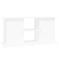 vidaXL Soporte para acuario madera de ingeniería blanco 121x41x58 cm vidaXL Soporte para acuario madera de ingeniería blanco 121x41x58 cm