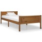 vidaXL Estructura de cama madera maciza pino marrón miel 90x200 cm vidaXL Estructura de cama madera maciza pino marrón miel 90x200 cm