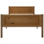 vidaXL Estructura de cama madera maciza pino marrón miel 90x200 cm vidaXL Estructura de cama madera maciza pino marrón miel 90x200 cm