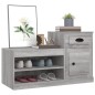 vidaXL Mueble zapatero madera contrachapada gris Sonoma 100x42x60 cm vidaXL Mueble zapatero madera contrachapada gris Sonoma 100x42x60 cm
