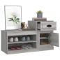 vidaXL Mueble zapatero madera contrachapada gris Sonoma 100x42x60 cm vidaXL Mueble zapatero madera contrachapada gris Sonoma 100x42x60 cm