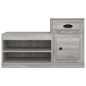 vidaXL Mueble zapatero madera contrachapada gris Sonoma 100x42x60 cm vidaXL Mueble zapatero madera contrachapada gris Sonoma 100x42x60 cm