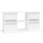 vidaXL Soporte para acuario madera de ingeniería blanco 121x41x58 cm vidaXL Soporte para acuario madera de ingeniería blanco 121x41x58 cm