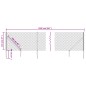 vidaXL Cerca de alambre con pinchos de anclaje verde 1,1x25 m vidaXL Cerca de alambre con pinchos de anclaje verde 1,1x25 m