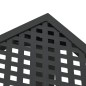 vidaXL Mesa de jardín de acero gris antracita 110x80x72 cm vidaXL Mesa de jardín de acero gris antracita 110x80x72 cm