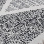 vidaXL Alfombra de algodón negra y gris 120x180 cm vidaXL Alfombra de algodón negra y gris 120x180 cm