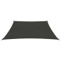 vidaXL Toldo de vela gris antracita HDPE 160 g/m² 4/5x3 m vidaXL Toldo de vela gris antracita HDPE 160 g/m² 4/5x3 m