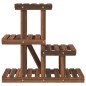 vidaXL Soporte para flores madera maciza de abeto 58x25x51 cm vidaXL Soporte para flores madera maciza de abeto 58x25x51 cm