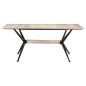 vidaXL Mesa de comedor de madera maciza de mango 180x90x76 cm vidaXL Mesa de comedor de madera maciza de mango 180x90x76 cm