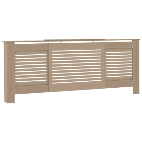 vidaXL Cubierta para radiador MDF 205 cm