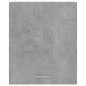 vidaXL Armarios colgantes 2 uds madera contrachapada gris 50x31x60 cm