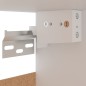 vidaXL Armarios colgantes 2 uds madera contrachapada gris 50x31x60 cm