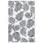 vidaXL Alfombra de exterior PP blanco y negro 120x180 cm vidaXL Alfombra de exterior PP blanco y negro 120x180 cm