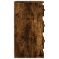 vidaXL Aparador de madera contrachapada roble ahumado 36x35,5x67,5 cm vidaXL Aparador de madera contrachapada roble ahumado 36x35,5x67,5 cm