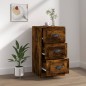 vidaXL Aparador de madera contrachapada roble ahumado 36x35,5x67,5 cm vidaXL Aparador de madera contrachapada roble ahumado 36x35,5x67,5 cm
