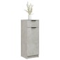 vidaXL Armario de baño madera contrachapada gris hormigón 32x34x90 cm vidaXL Armario de baño madera contrachapada gris hormigón 32x34x90 cm